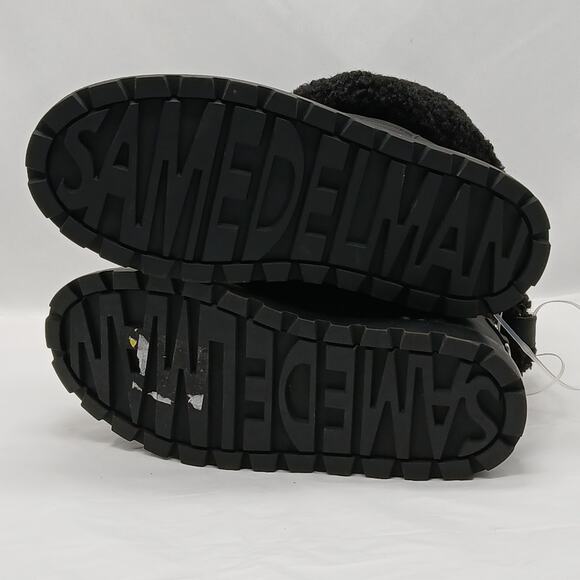 Sam Edelman Ozie Quilted Booties Women's 6.5M Black Boots Shoes Grunge Cozycore - Picture 7 of 10